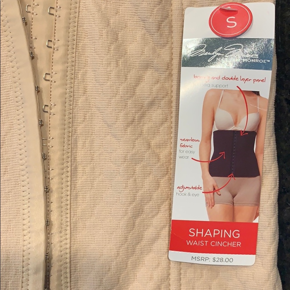Nude shaping waist cincher